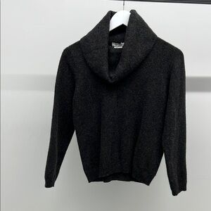 Chunky Knit Wool Turtleneck Sweater